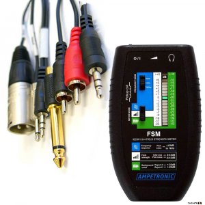 Ampetronic FSM+SCC Field Strength Meter with Signal Connection Cables