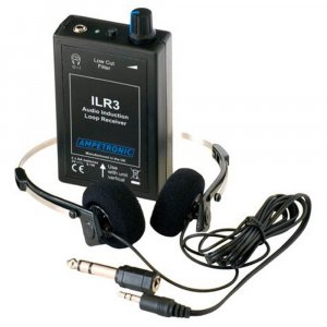Ampetronic ILR3 Loop Receiver w/ Stereo Headphones i
