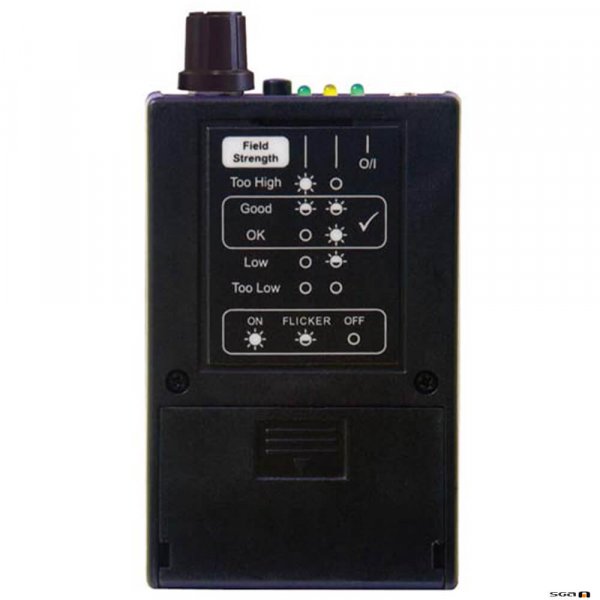 Ampetronic ILR3+ Loop Receiver with Field Strength Indicators; - back