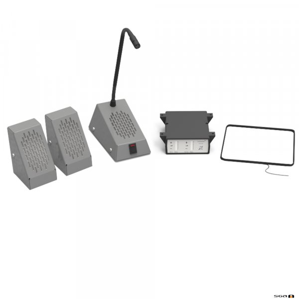 Contacta STS-K002L-G Surface Mounted Kit - Grey,