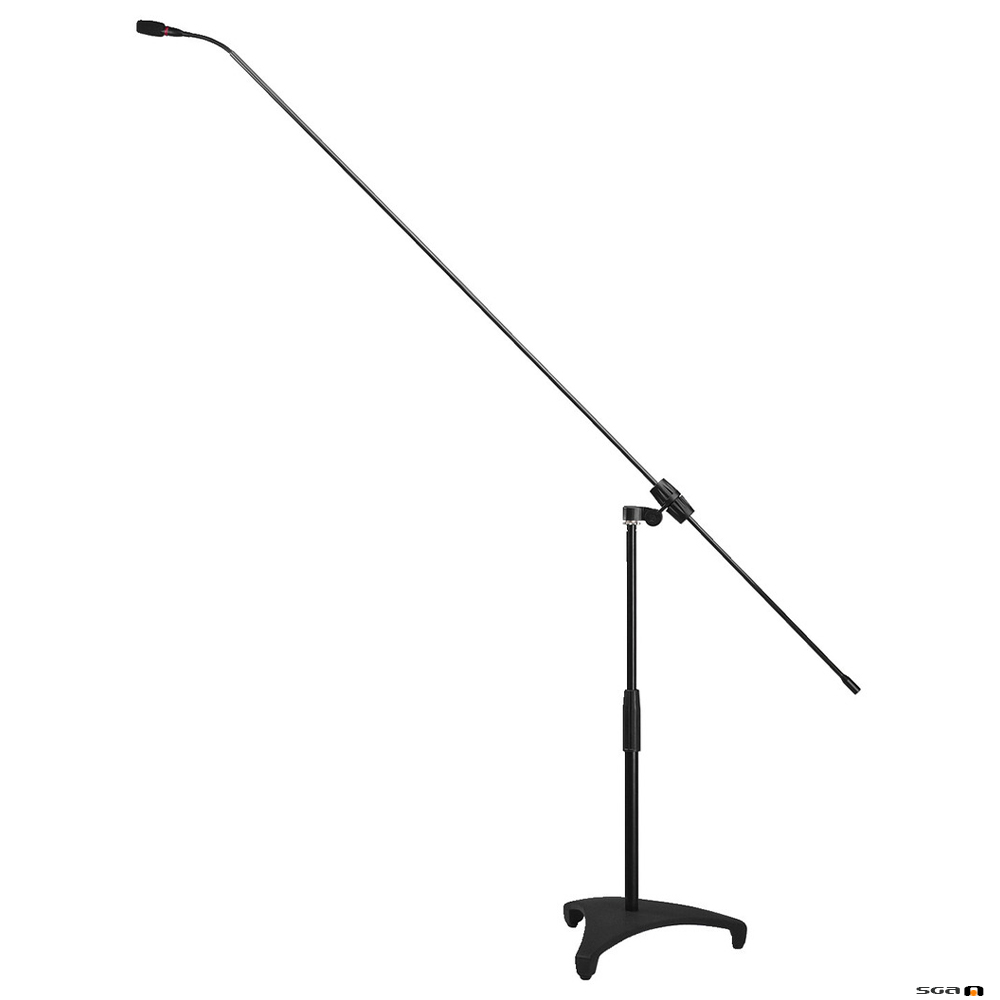JTS FGM62 Long gooseneck mic, carbon shaft, short stand, omni, cardioid, supercardioid capsules, very light carbon boom.