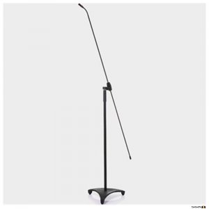 JTS JP-FGM170 Long gooseneck mic, carbon shaft, tall stand, three capsules included (omni, cardioid, supercardioid)