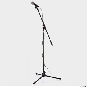 JTS JP-MSPTK350 Microphone / Stand Pack with JP-TK350 mic + boom stand + cable, conveniently bundled kit
