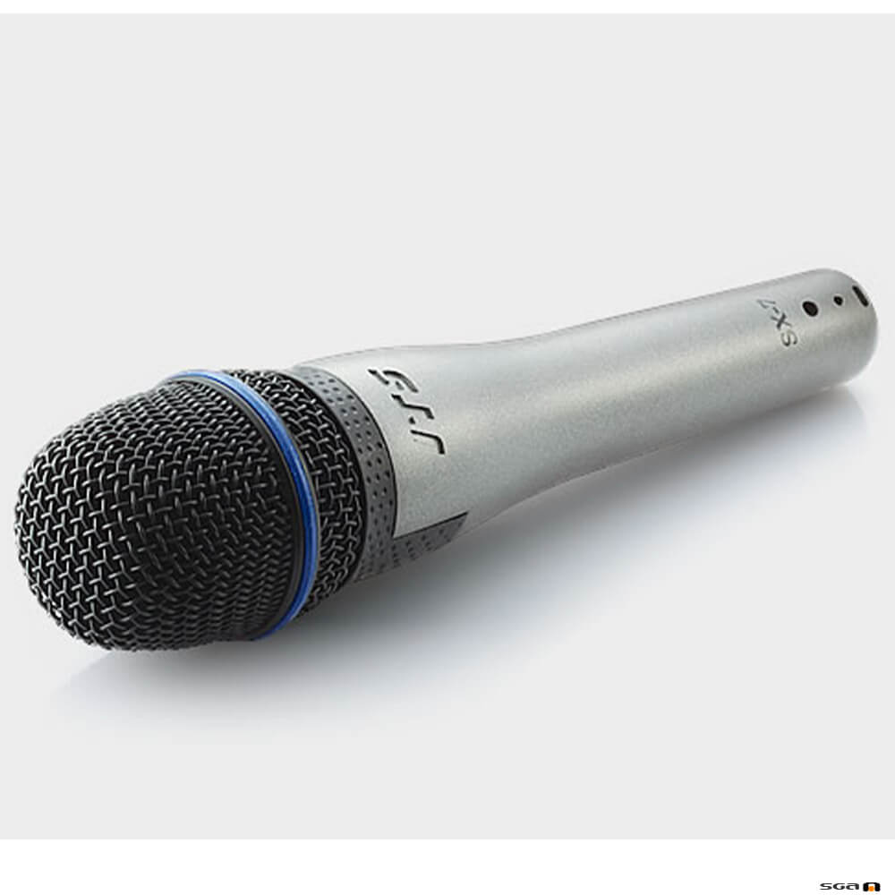 JTS JP-SX7 Premium slim dynamic wired mic, for instrument or vocals with three-pin professional audio connector