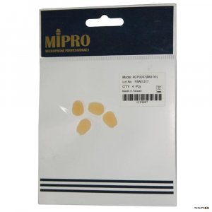 Mipro 4CP0007 Windsocks to suit MU55LS lapel, MU55HNS and MU55HNS3F head microphones beige