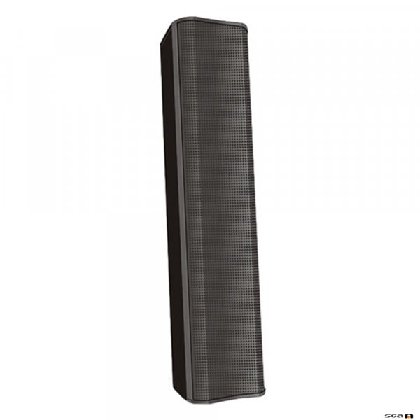 QSC AD-S802T 8 Element column speaker 70/100V/8Ω 160° x 20° coverage (Inc. pan/tilt bracket). Black or White.