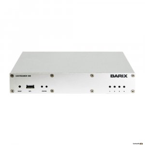 Barix Exstreamer 500 encoder/decoder -XLR audio cable included.