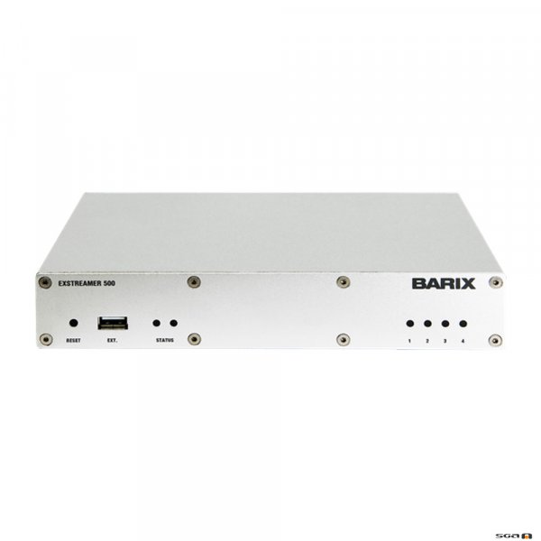 Barix Exstreamer 500 encoder/decoder -XLR audio cable included.