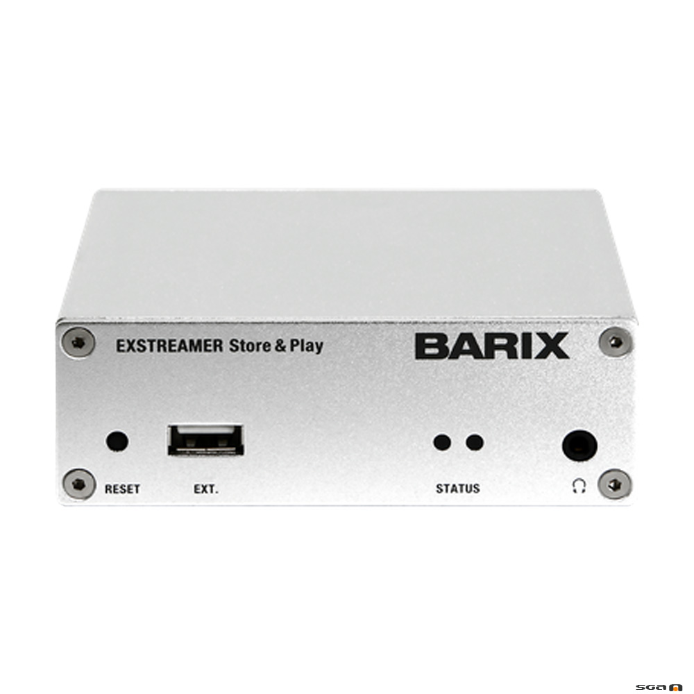 Barix Exstreamer Store&Play+Streaming. Inc 8Gb MicroSD Card