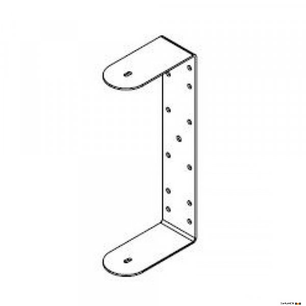 One Systems 108HTHUM 316 grade (marine) stainless steel U-bracket for use with 108HSB, 108HTH and 208HTC