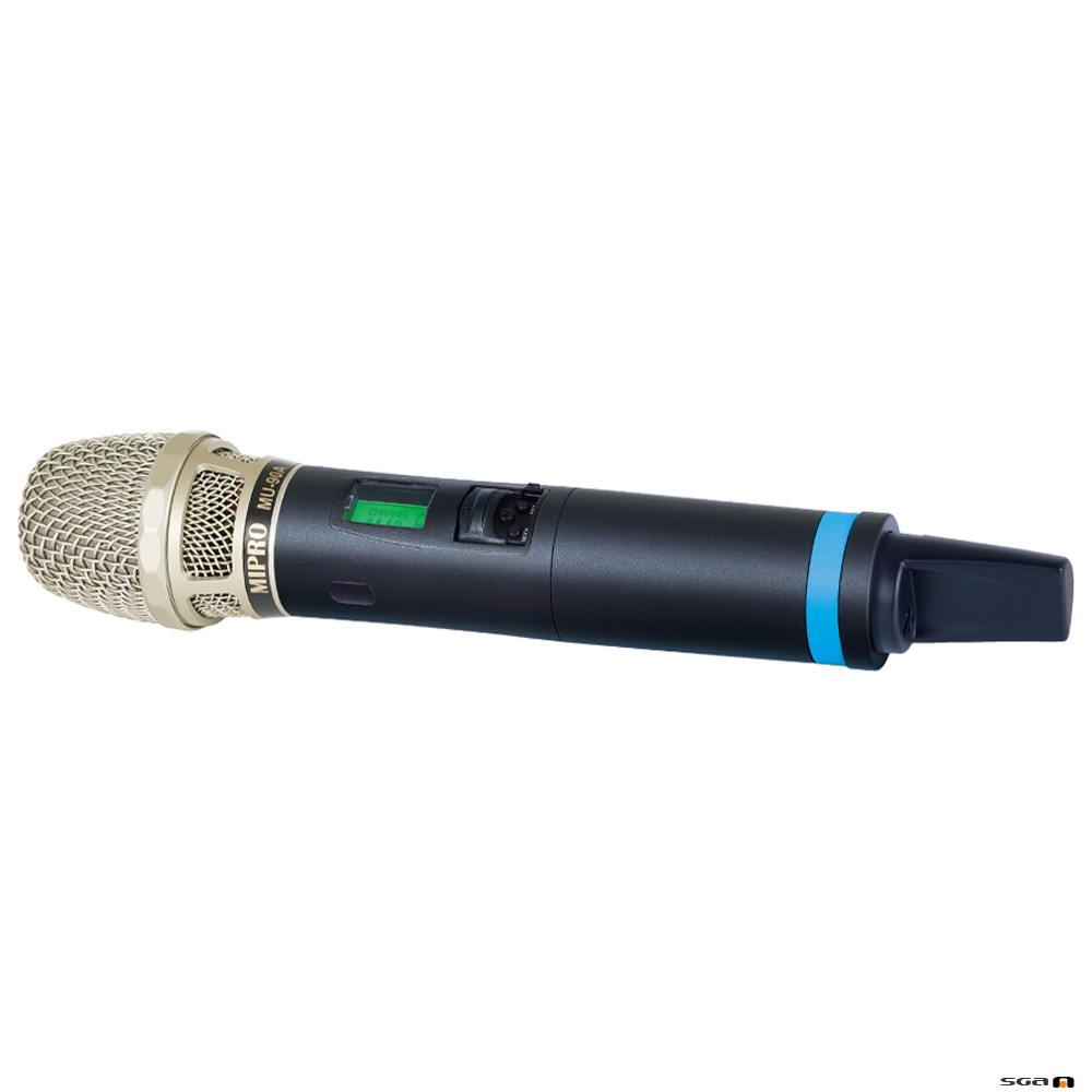 Mipro ACT700H Wideband Wireless handheld microphone horizontal view