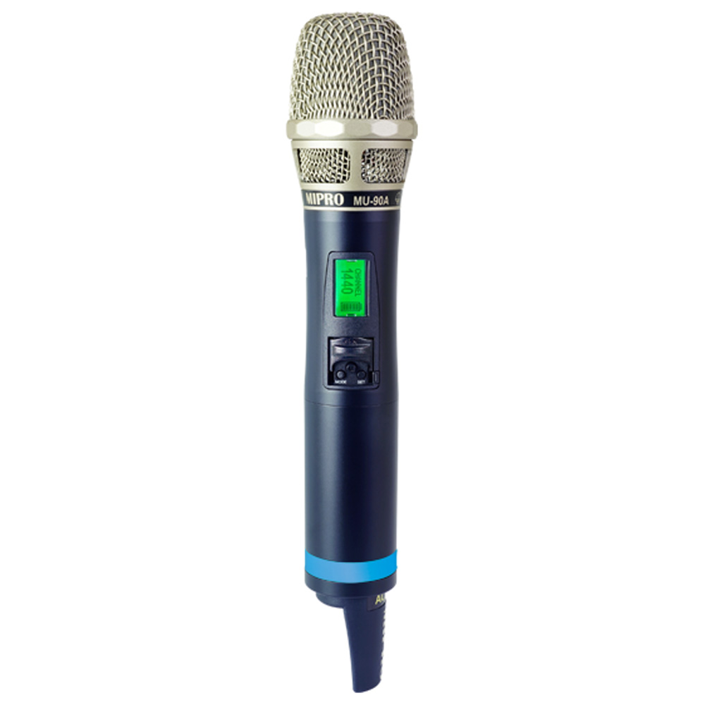 Mipro ACT700H Wideband Wireless handheld microphone vertical view