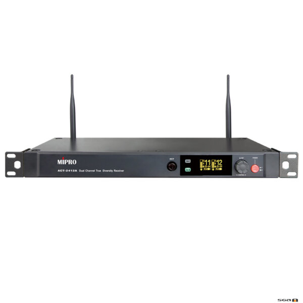 Mipro ACT2412A Dual Channel Wireless Receiver.