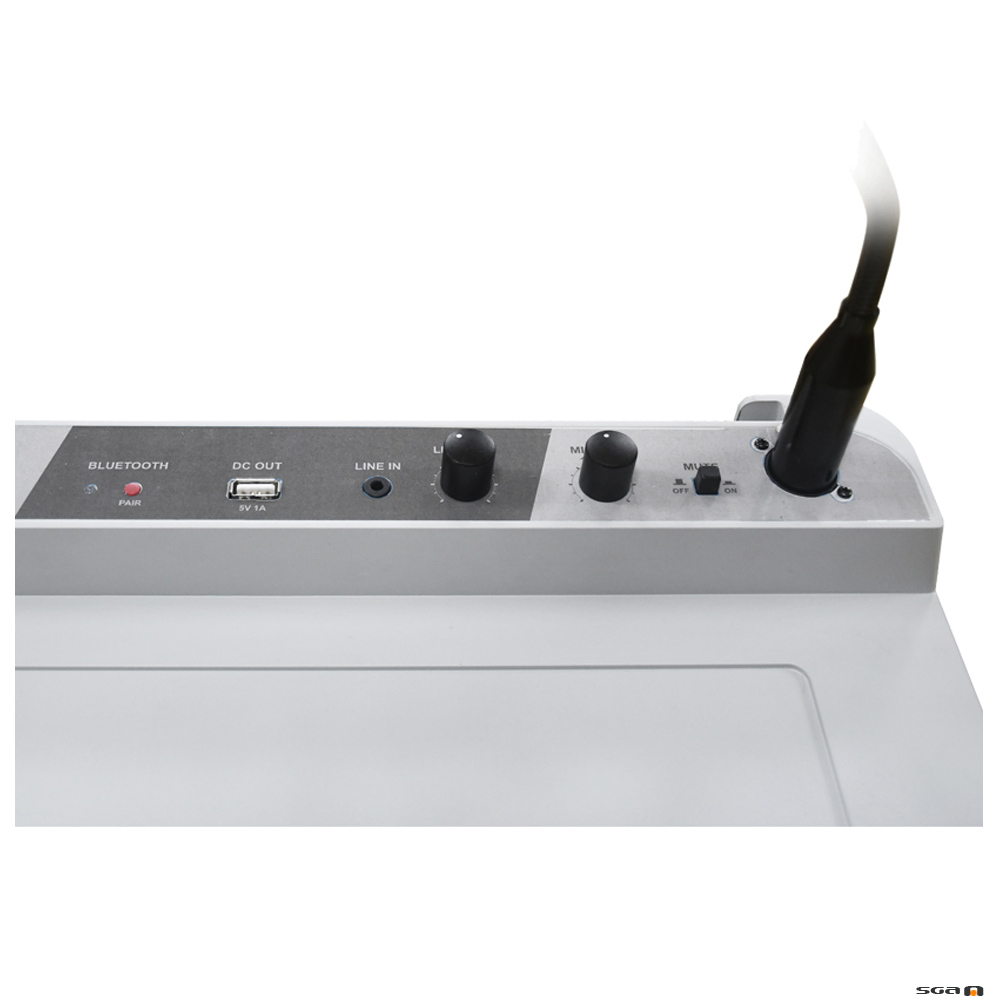 Chiayo Lectern Pro top inputs and controls