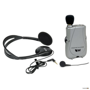 Williams AV Pocketalker Ultra with HED021 and EAR013