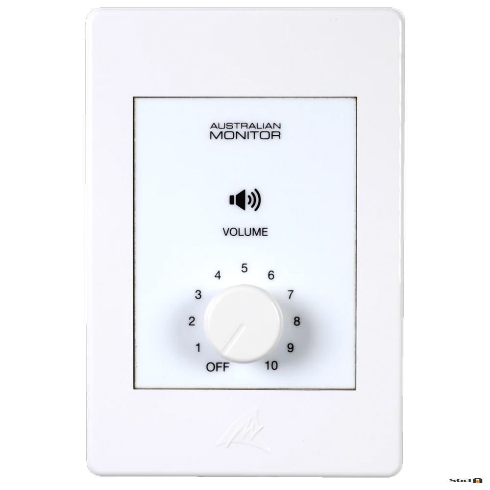 Australian Monitor VC-LOG Wall Mounted Volume Control to suit Australian Monitor Mixers and Mixer Amplifiers.