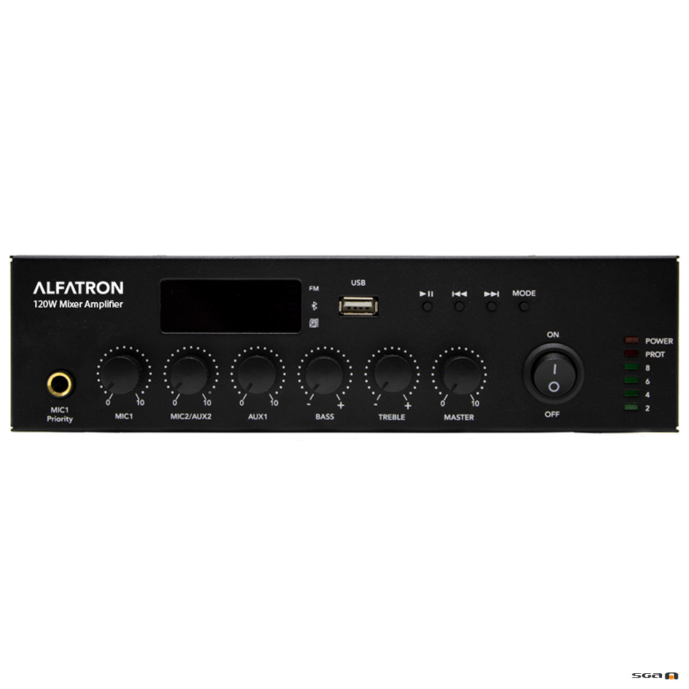Alfatron 120WUB Compact Mixer Amplifier
