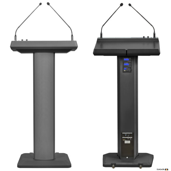 Chiayo Lectern Pro front and rear images