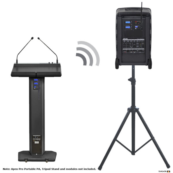 Chiayo Lectern Pro wireless linking capability