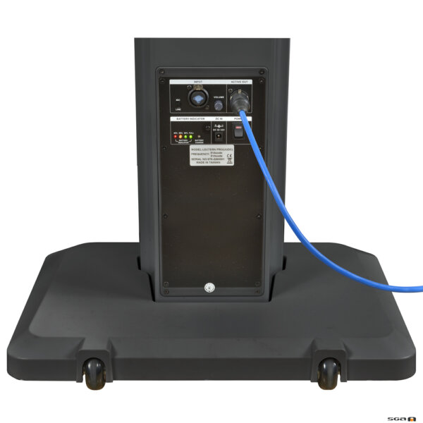 Lectern Pro base with active out connected