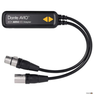 Audinate Dante AVIO ADP-AES3-AU-2X2 2 Channel AES3 I/O Adapter