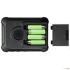 Chiayo iTour showing battery compartment and batteries